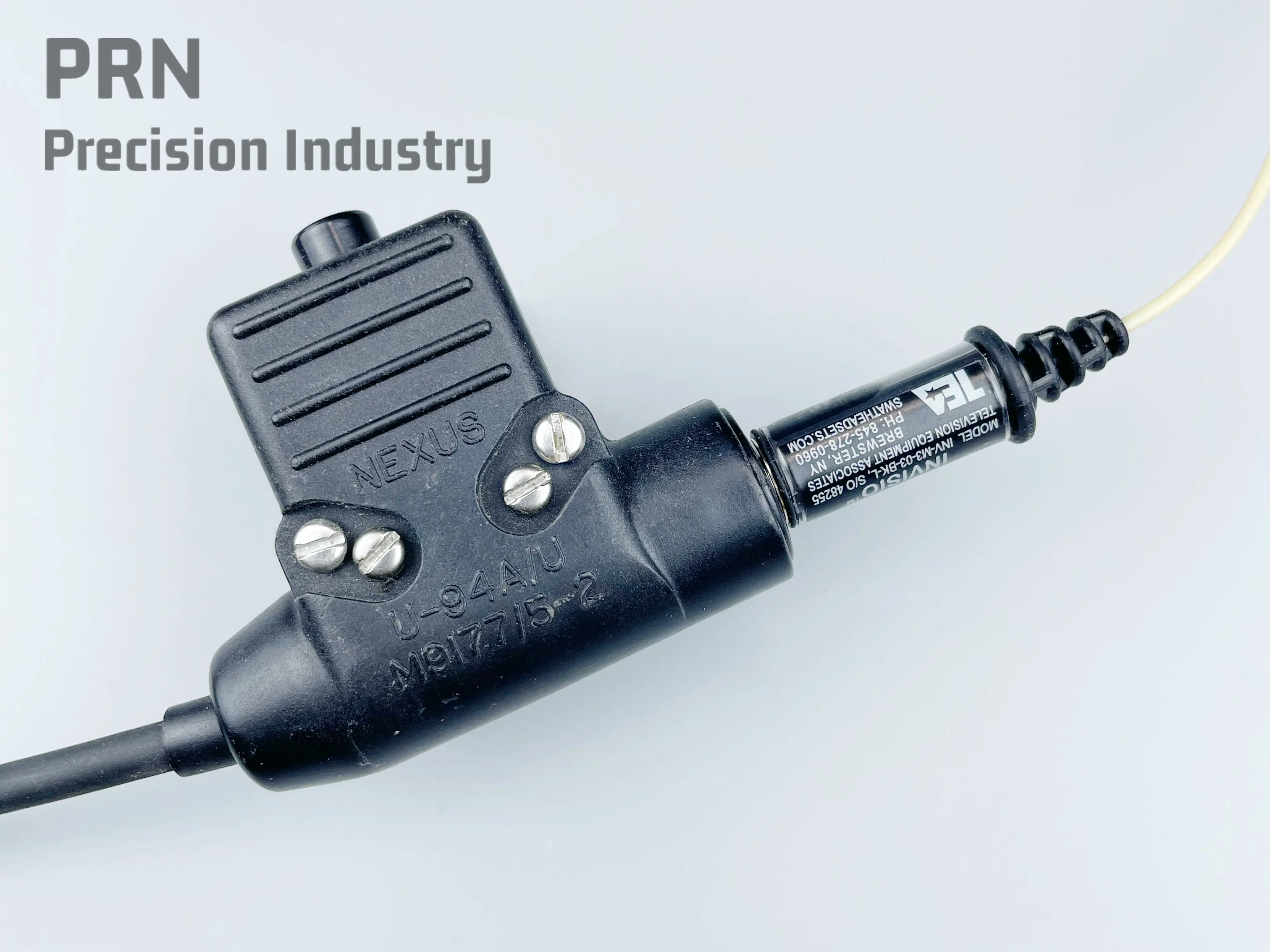 実物　invisio M3 U174 （左耳用） Prn Precision invisio m3耳タイプ骨伝導イヤホンミリタリー4