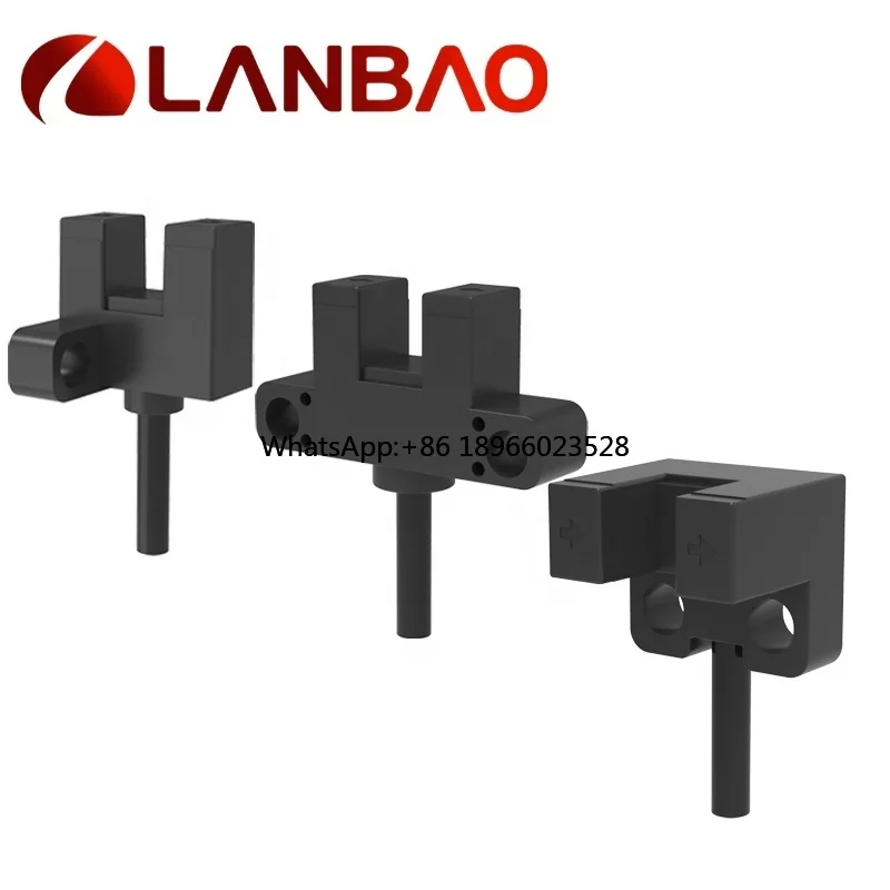 Lanbao 2022 New Arrivals Pu05S U-Shape Dc 24v NO/NC NPN PNP  Slot Photoelectric Optical Sensor