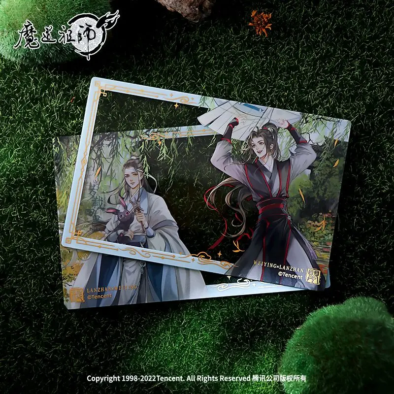 Sunsyea MDZS Mo Dao Zu Shi Official Merch Summer Wei Wuxian Lan Wangji Acrylic Stand Badge Postal Card Keychain Pendant Ornament