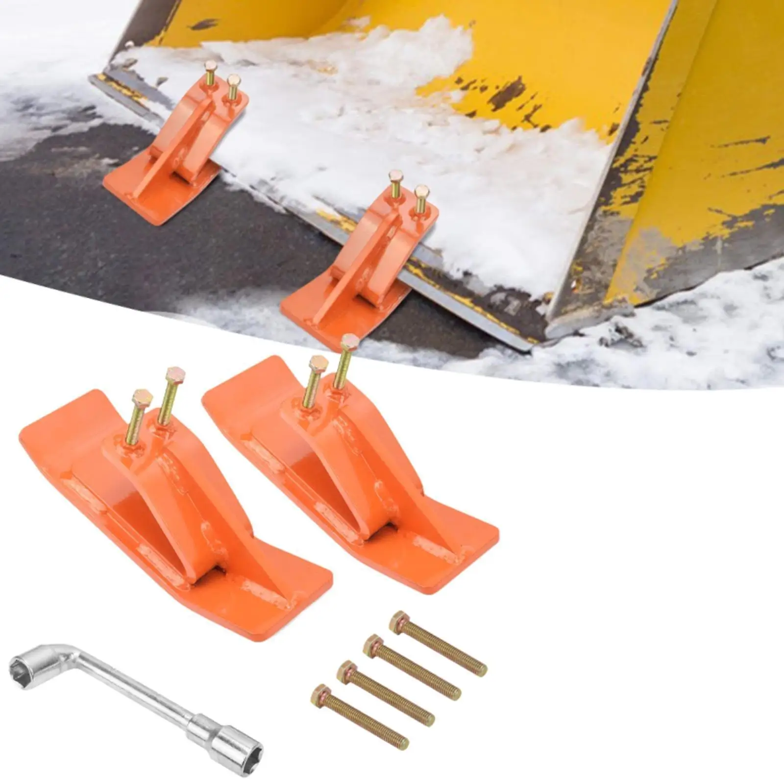 

Tractor Bucket Protector Hardware with Lock Nuts and Bolts for Lawn