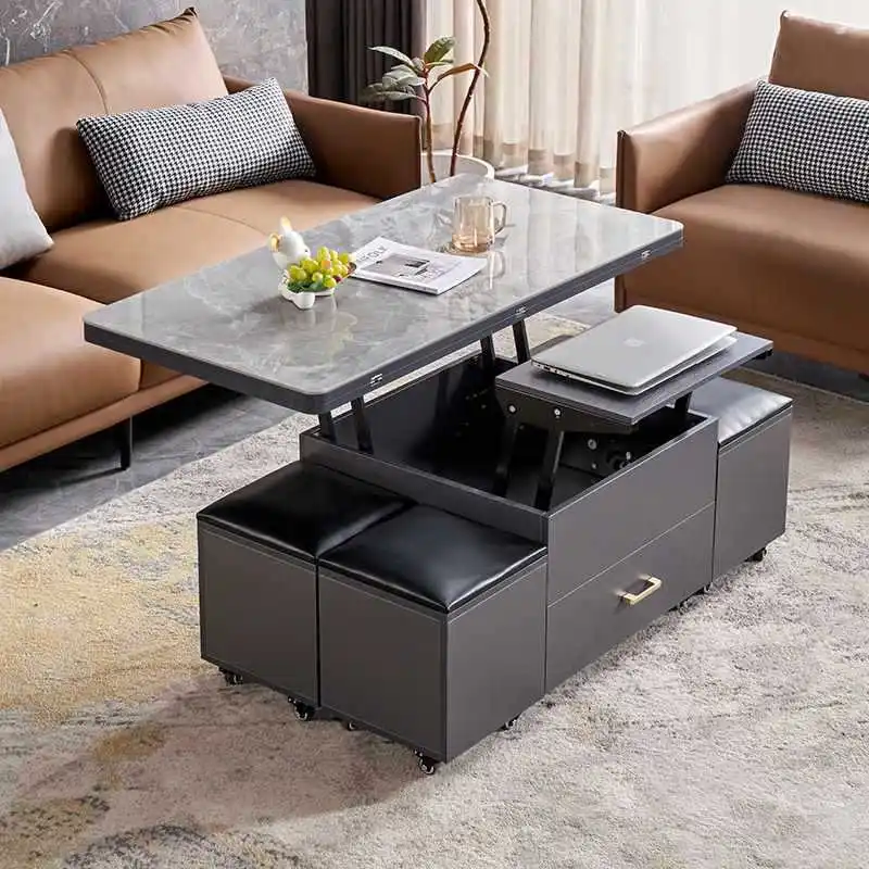 Household small apartment two-in-one folding movable multi-function