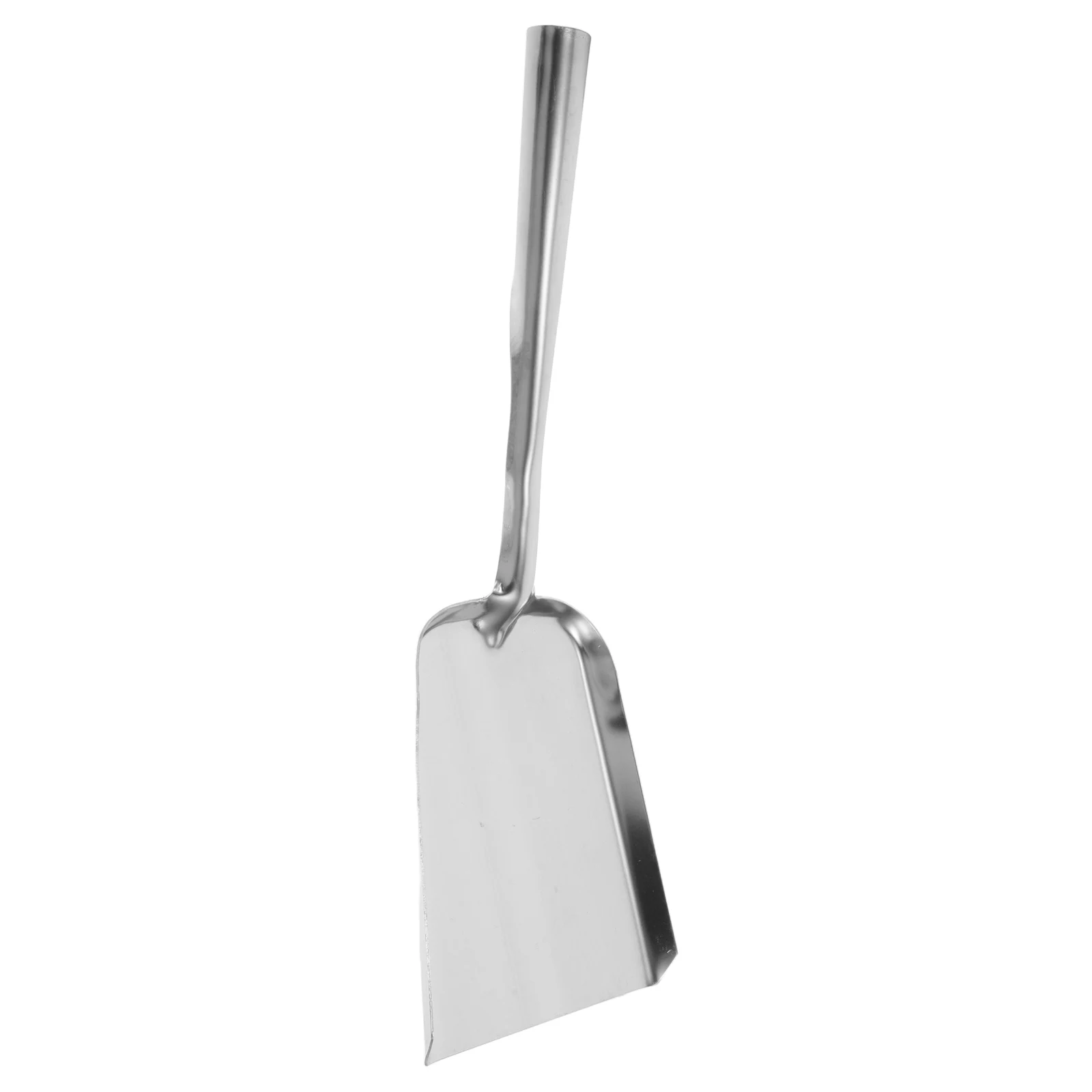 

Stainless Steel Ash Shovel Household Agricultural Thickened Blade Easy Clean Fireplace Grain Patio Gardening Weeding