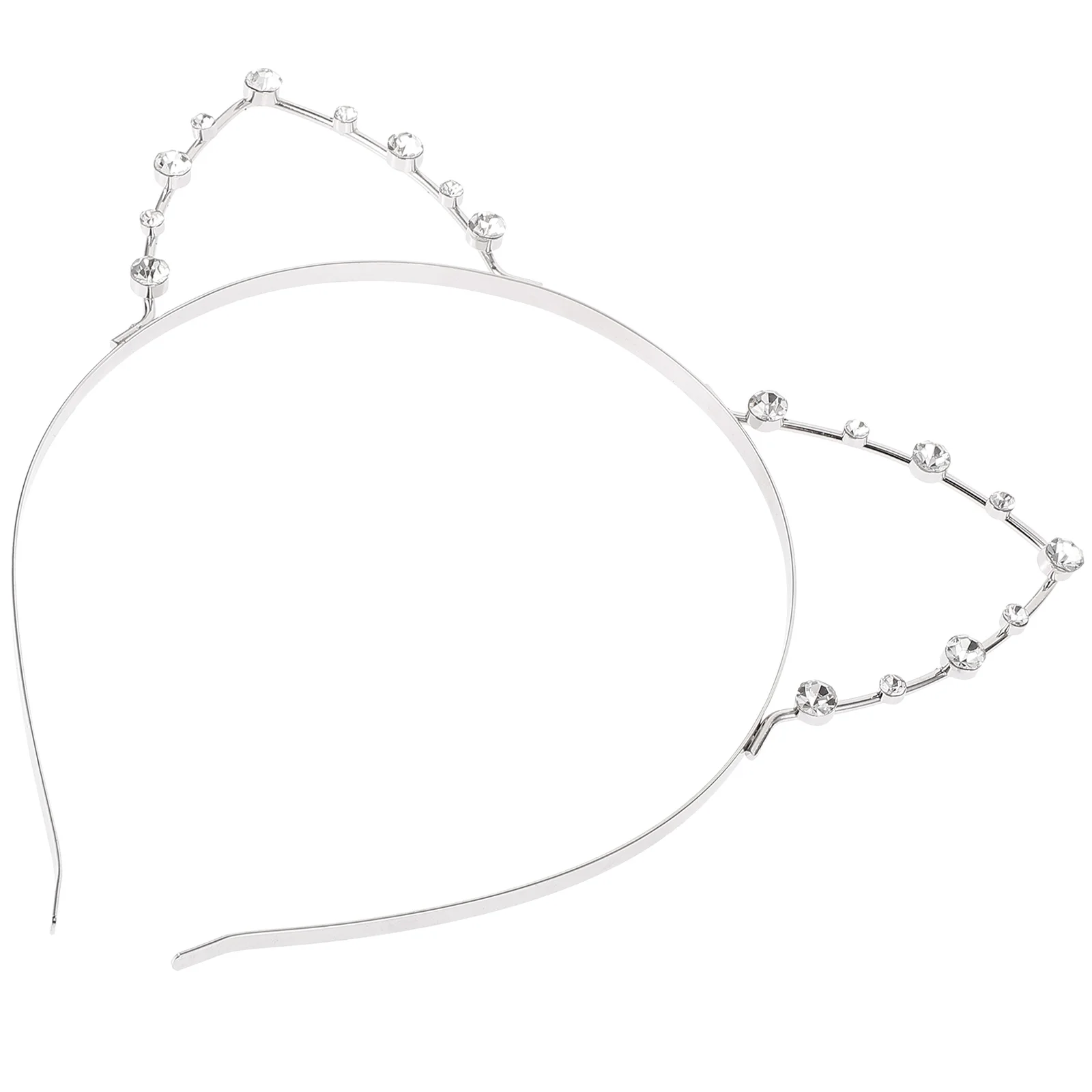 

Cat Ears Metal Hairbands 185x158CM Size Cat Ears Wired Headband Dress Women Party Costume Accessories
