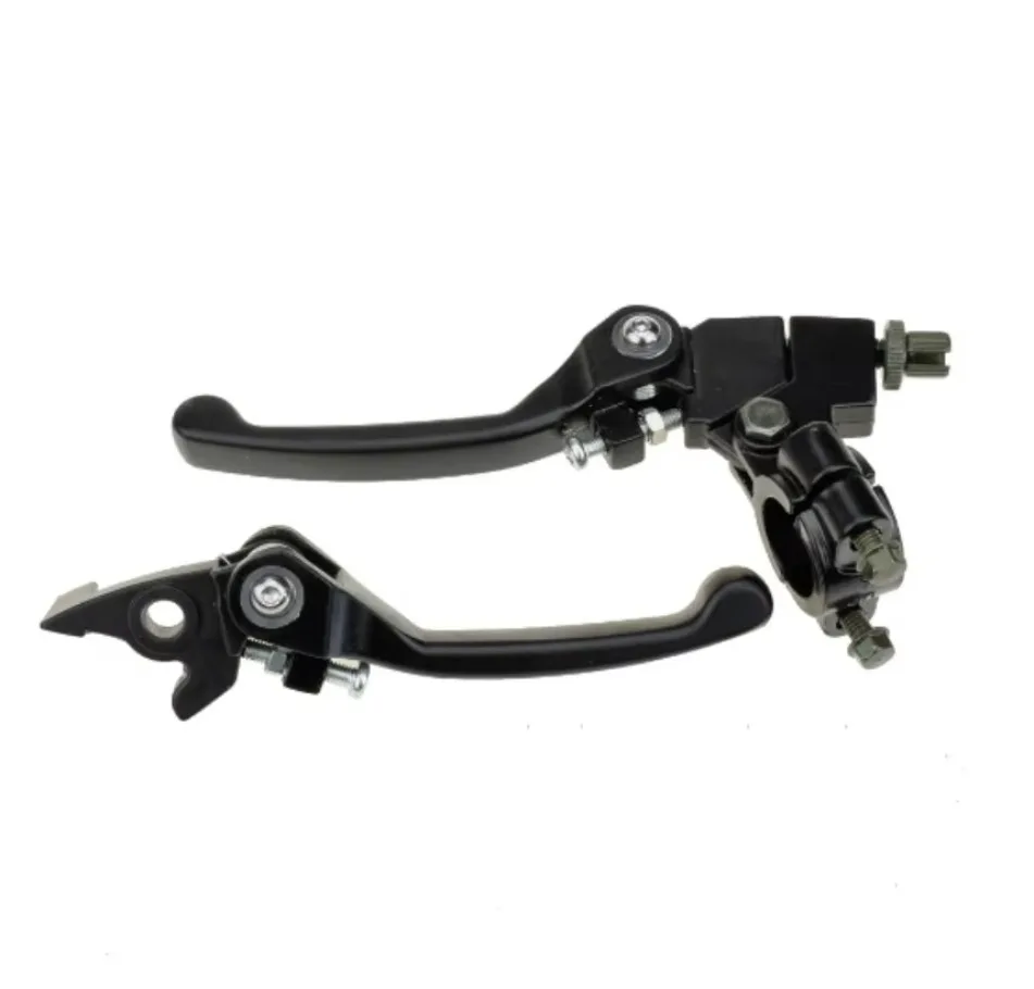 1SET ATV Off-Road Accessories Fit For KLX BBR CRF 110-140CC Folding Brake Handle Clutch Handle