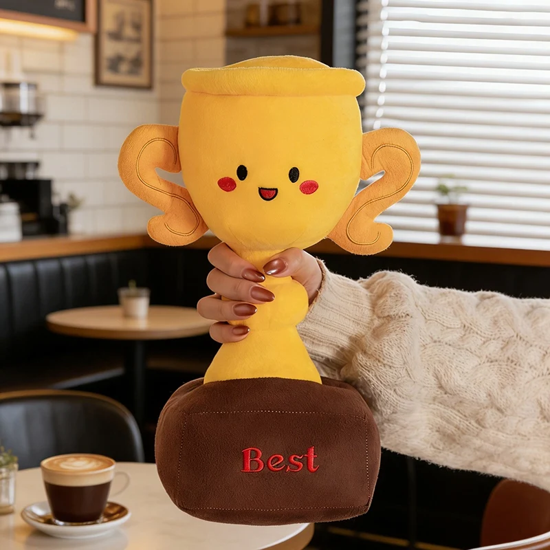 

Креативные плюшевые игрушки-кулоны в форме трофеев, настольные украшения, сувениры для соревнований, подарки