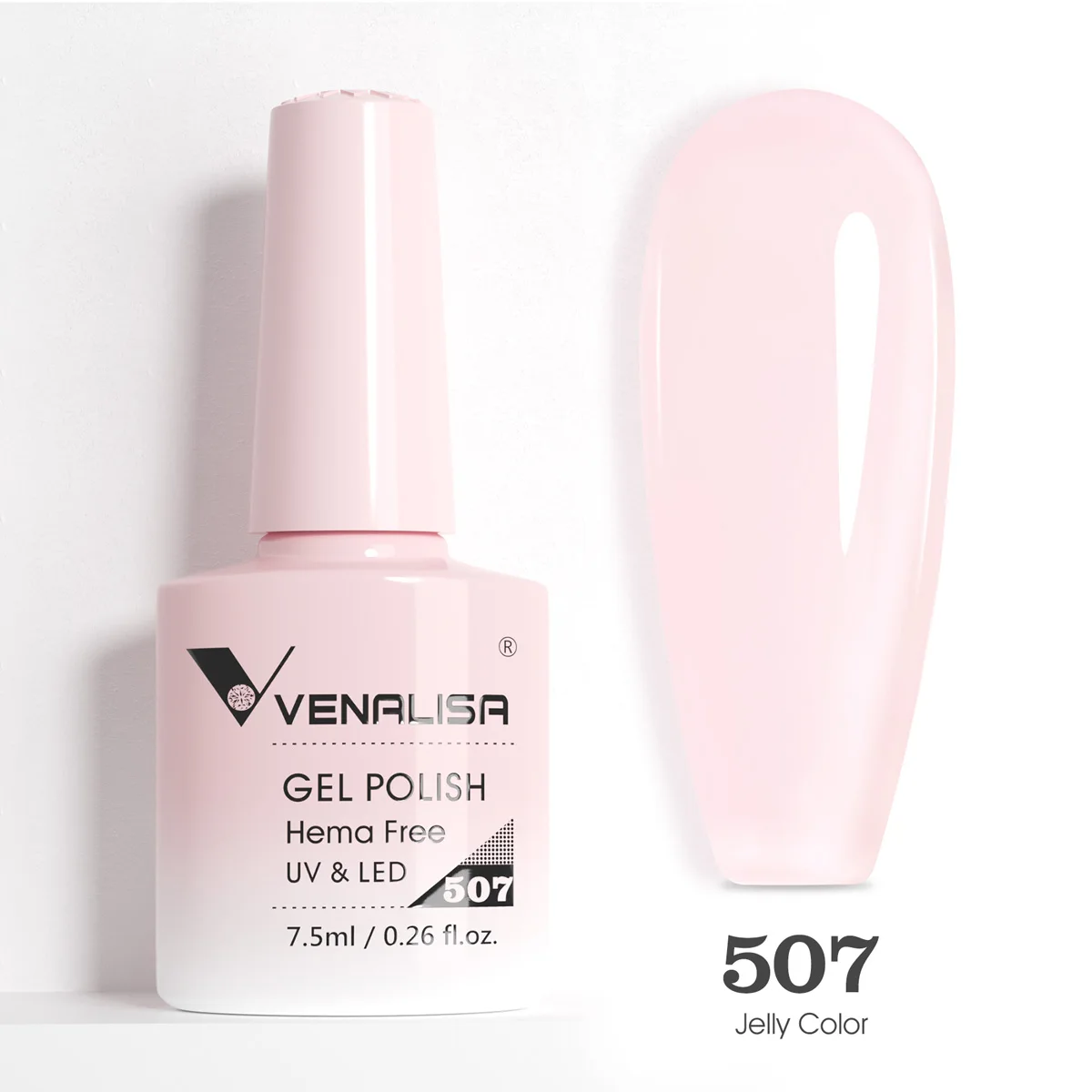 VENALISA 7,5 ml Nagelgelpoliermittel VIP5 HEMA Free Semi Permanent Soak Off UV LED Nagelgel Lack Vollständige Abdeckung Nagelgel Lack