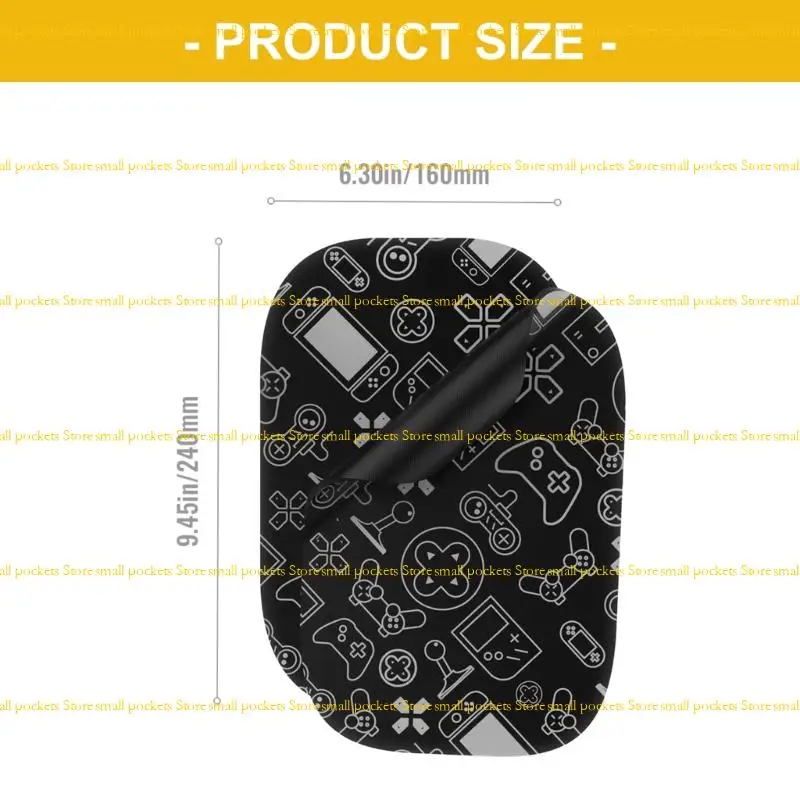 R1WD 1 Set Gaming Controller Mouse Grip Mouse Mouse لـ NS2 يمين Gamepad Mouse مع Mousepad #6