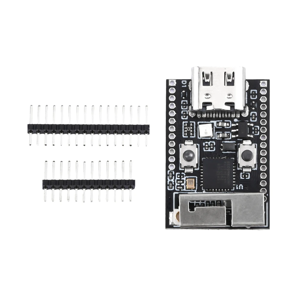 Type-C ESP32 C6 Development Board with Crystal Oscillator RGB LED 4MB FLASH Low Power RISC-V 32-Bit ESP32-C6 N4 BT Wifi Module