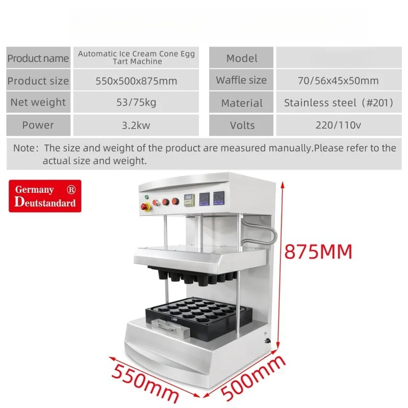 Top Quality With CE Certification Stainless Steel #201 Automatic Cheese Egg Tart Shell Maker