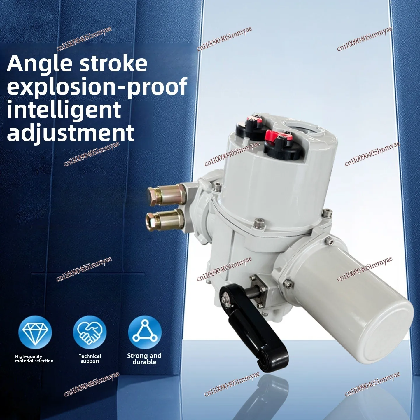 Intelligent Partial Swing Electric Actuator Q-type Angular Stroke Actuator Can Be Equipped with Various Valves