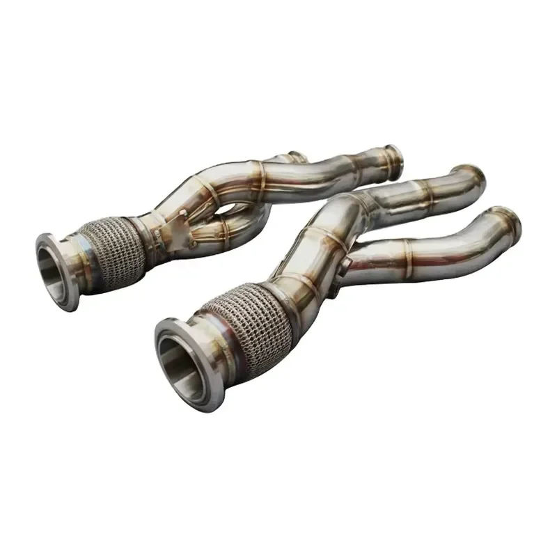 High Quality Stainless Steel Exhaust Downpipe for Lamborghini Aventador LP700-4