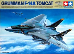 Tamiya 61114 1/48 Scale Model Aircraft Kit U.S Navy Grumman F-14A Tomcat Fighter