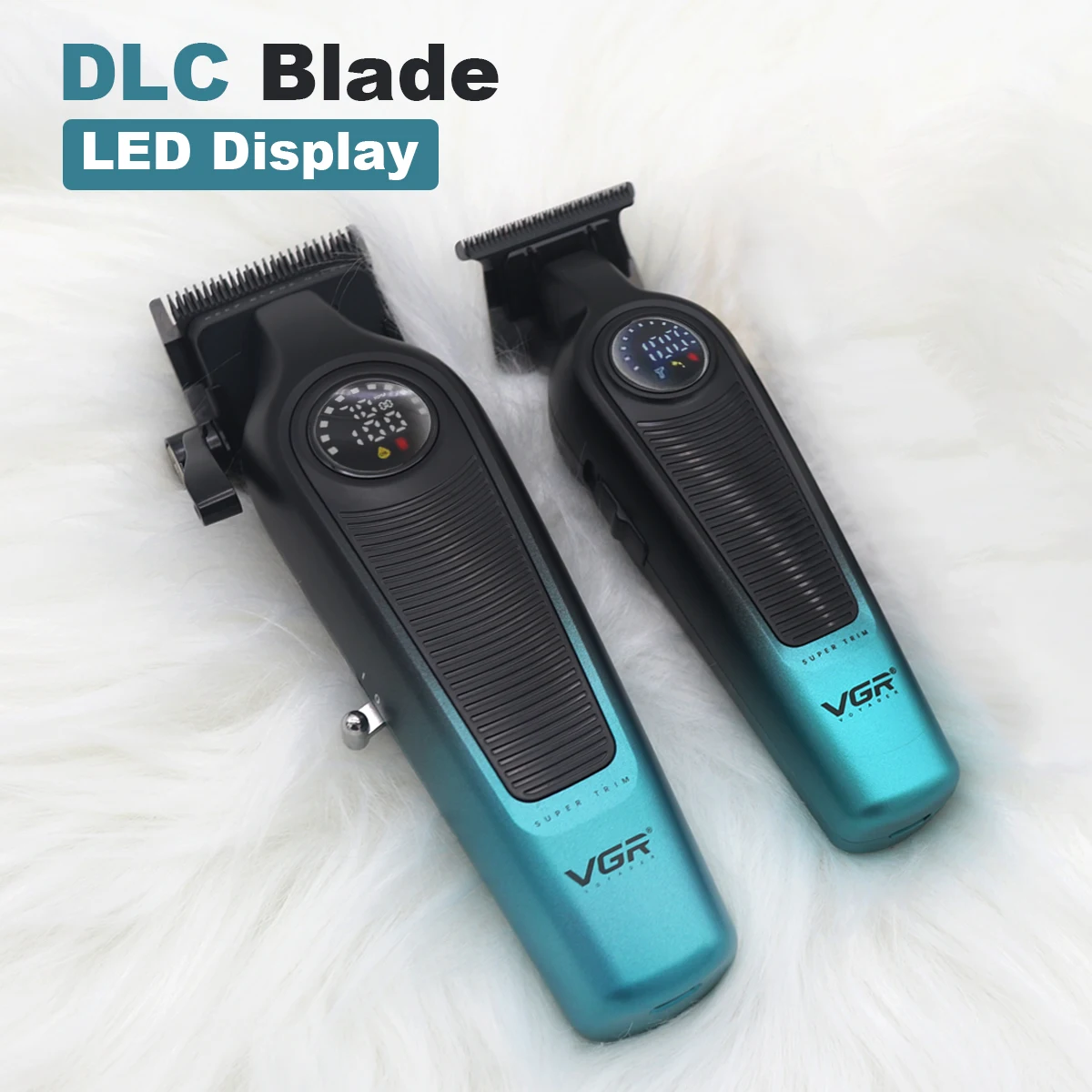 

VGR Hair Clipper Professional Hair Cutting Machine Barber Clipper Cordless Trimmer for Men Clippers and Trimmers Set V-196 V-996