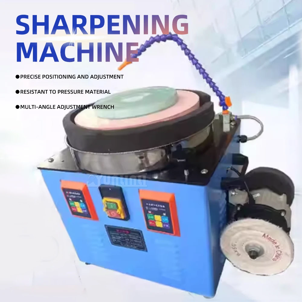 Commercial Automatic Electric Knife Scissor Sharpener with Water Cooled Adjustable Speed Precision Grinder