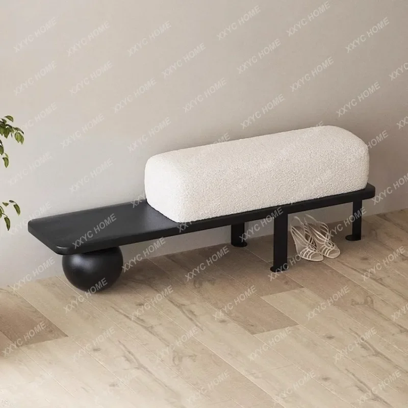 Shoe changing stol, seat stl creative household sofa , bedsidel, fitting room, long stool, shoe  at the door