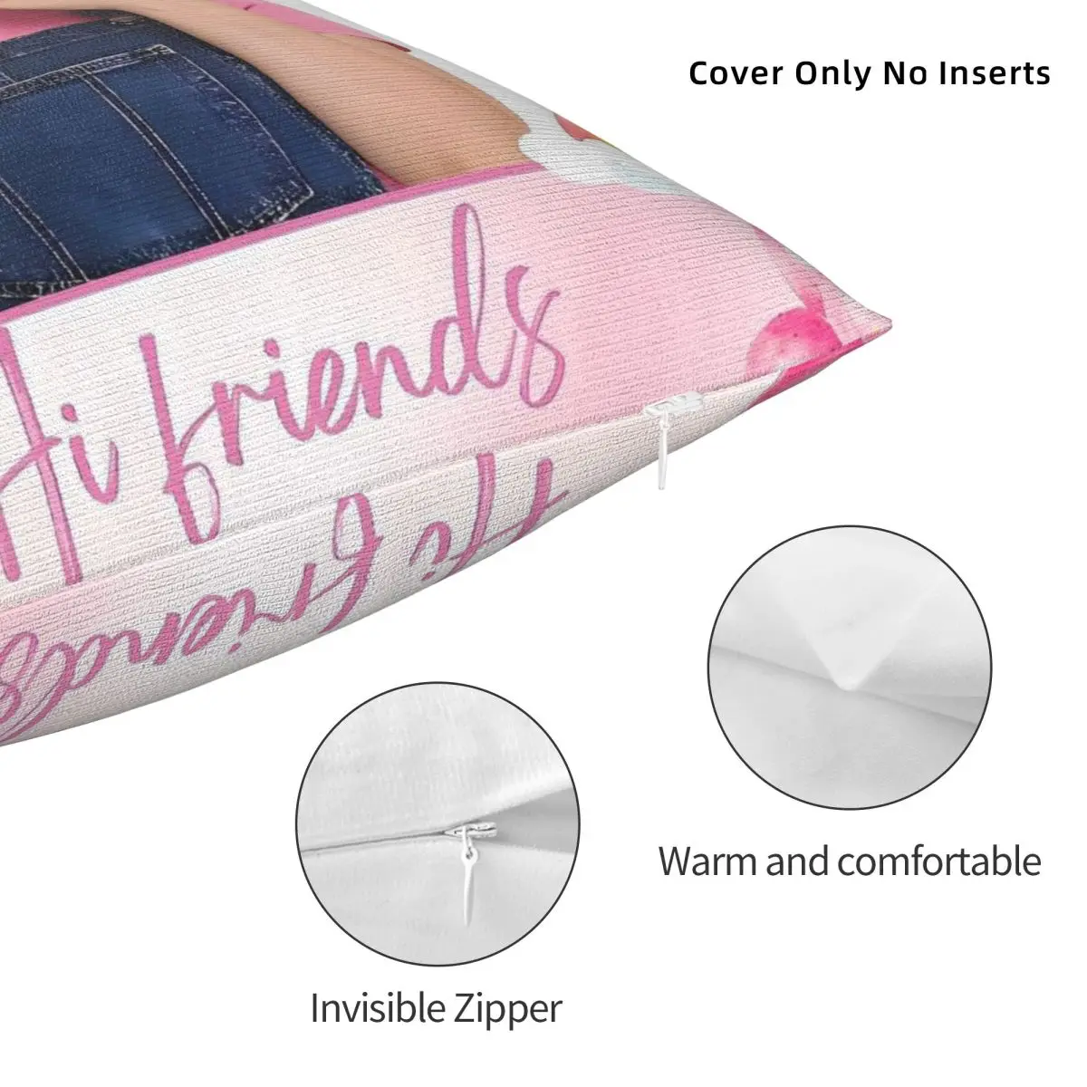 ملكة جمال راشيل الكرتون التلفزيون وسادة غطاء غطاء الوسادة لينة كيس وسادة مخصص الرجعية العصرية سادات لحفل زفاف ديكور المنزل