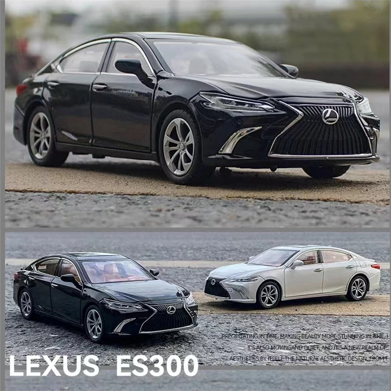 1:24 LEXUS ES300 Alloy Car Model Diecast & Toy Vehicles Metal Car Model Simulation Sound and Light Collection Toy Gift