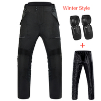 Winter Motorcycle Pants Warm And Anti Fall Off-road Motorcycle Riding Pants Men's Reflective Jacket Pants Outdoor Riding Pants