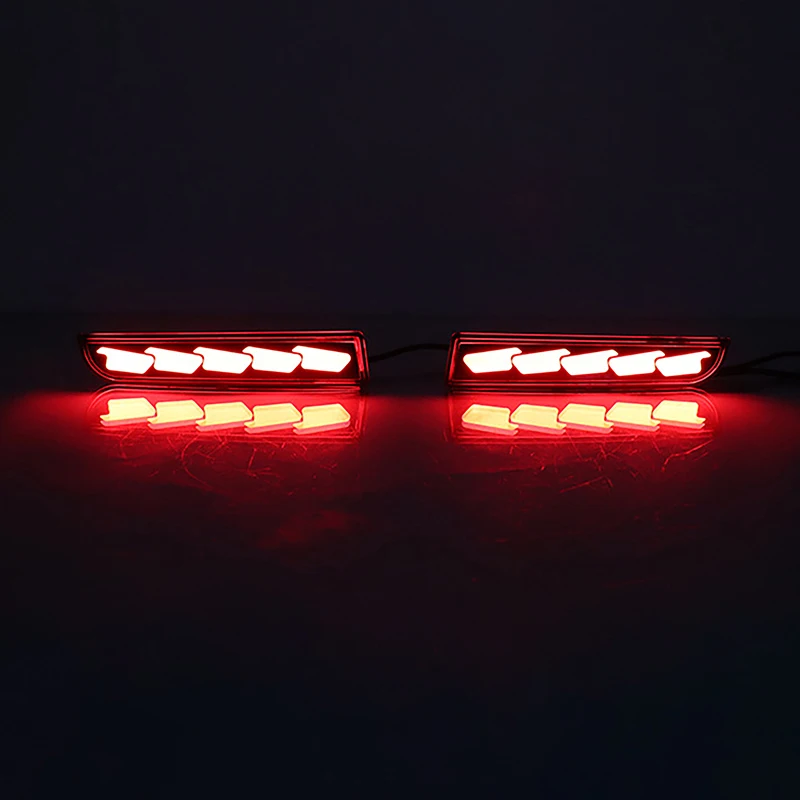 Car Rear Bumper LED Reflector Light Assembly For Mitsubishi Lancer/Evolution X CZ4A 2008-2017/ Outlander Sport/RVR/ASX 2011-2012 view 4