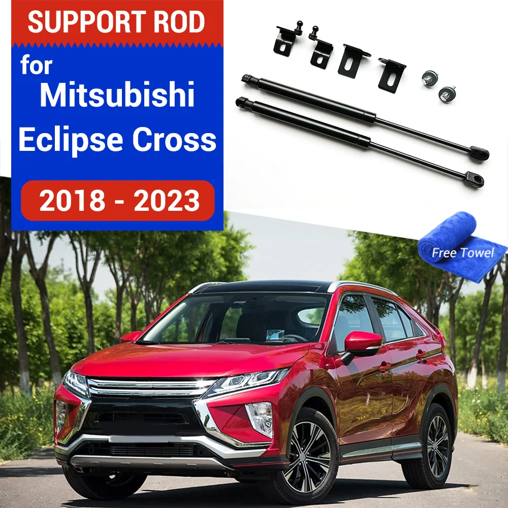 Für Mitsubishi Eclipse Cross 2018-2023 Front Hood Motor Unterstützung Hydraulische stange Lift Strut Frühling Shock Bars Halterung
