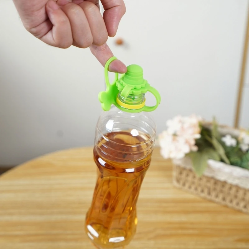 Soft Spouts Silicone Bottle Toppers Easy to Hold Baby Bottle Caps for Infants