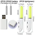 2 Green USB CR322
