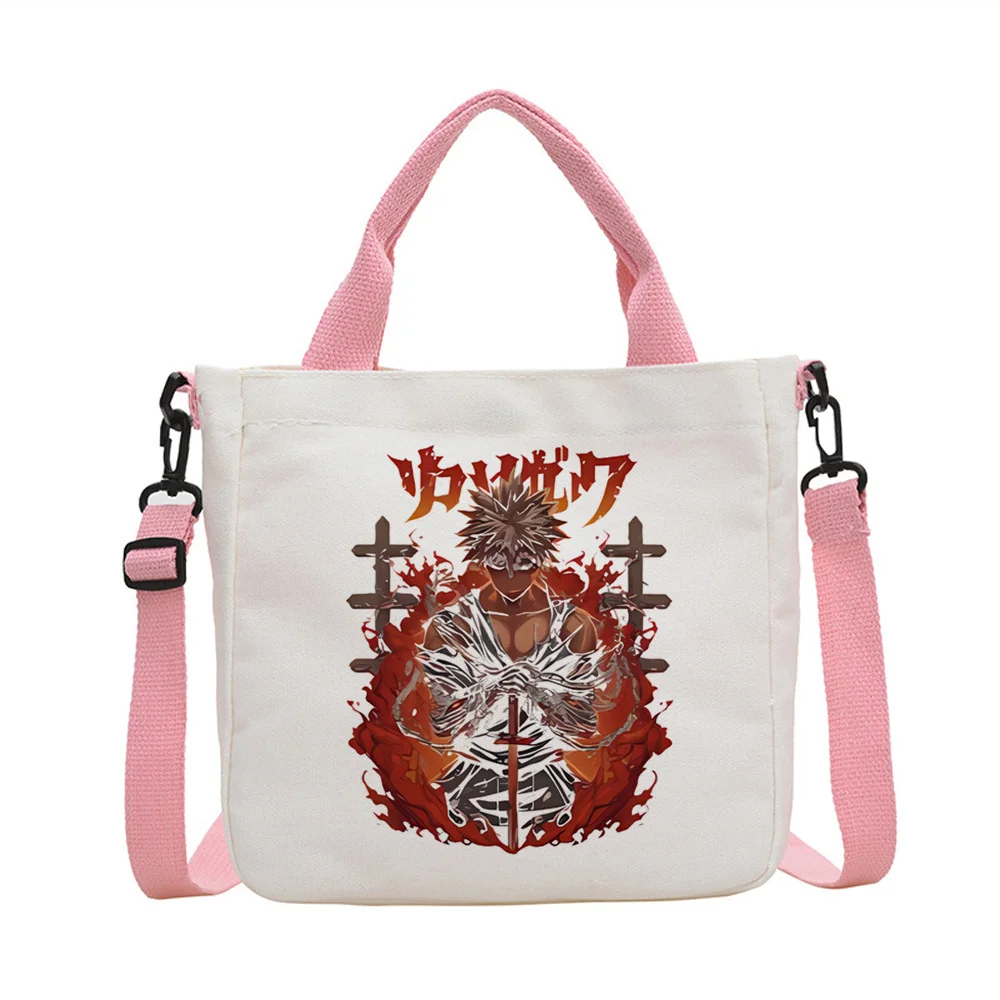 Bolsa de compras My Hero Academia Bakugo, estilo Y2K, bolsa de tela, shopper para mujer