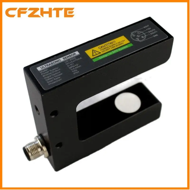 US-400S Ultrasonic Sensor Deviation Rectification Sensor Analog Ultrasonic Electric Eye Correction