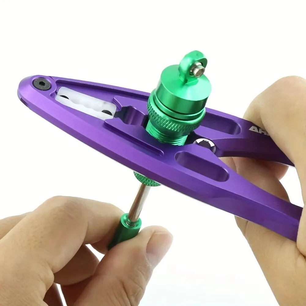 

1pc 6 IN 1 Metal Shock Absorber Pliers Rod Ball Clamp Multi function Tool for 1/8 1/10 RC Crawler Car 94111 Traxxas Axial XV01