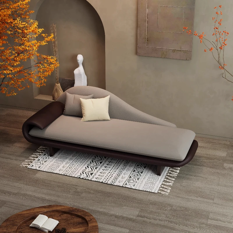 

New Chinese-style Vintage Hotel Sofa with Removable Covers Living Room Recliner Sofa Daybed Sectionnelle Commercial Furniture