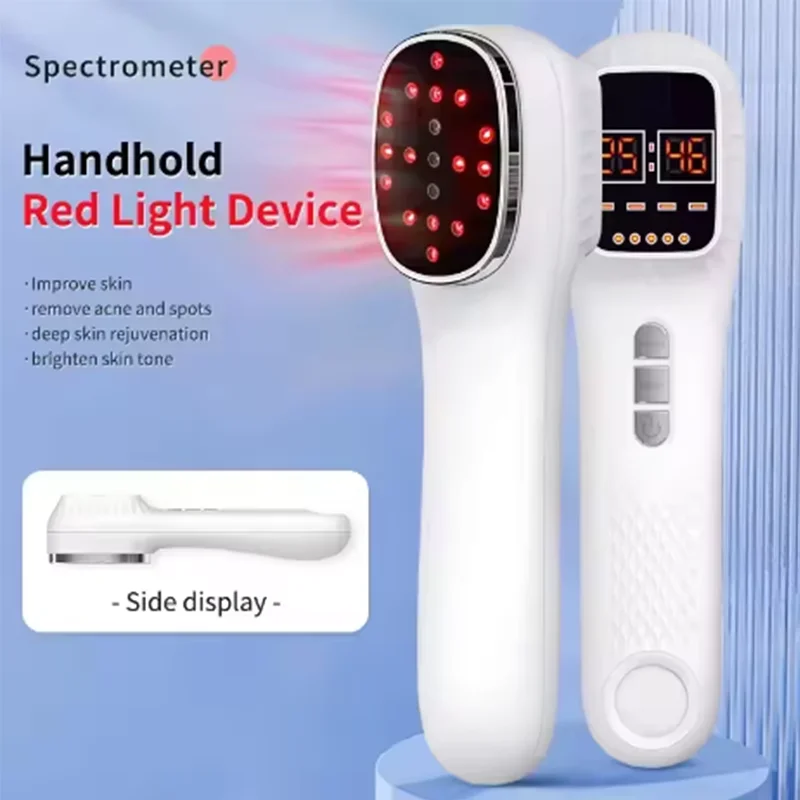 NIEUW Roodlichttherapie voor gezicht Anti-aging Rimpelverwijdering Huidverstrakking Machine Face Lift LED Lichttherapie Gezichtsmassager