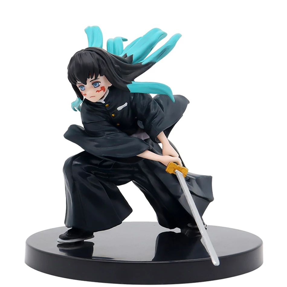 Anime Demon Slayer Kimetsu no Yaiba figure Kamado Tanjirou Action Figure Agatsuma Zenitsu Nezuko Warrior PVC Model Toys