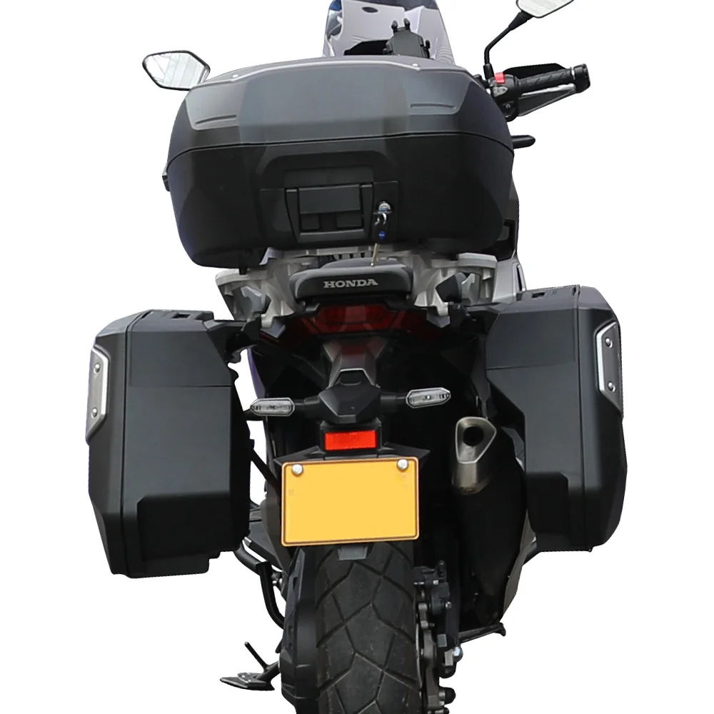 Speedance Tail Boxes PP Motorcycle Side Case Three Kit For Honda XADV750 2017-2021 Luggage Carrier