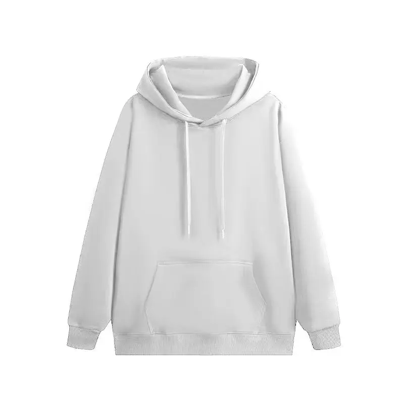 Herren- und Damen-Hoodies in Unifarben mit Taschen, Sport- und Fitness-Sweatshirts, modische Freizeitpullover in mehreren Farben – Detail 3