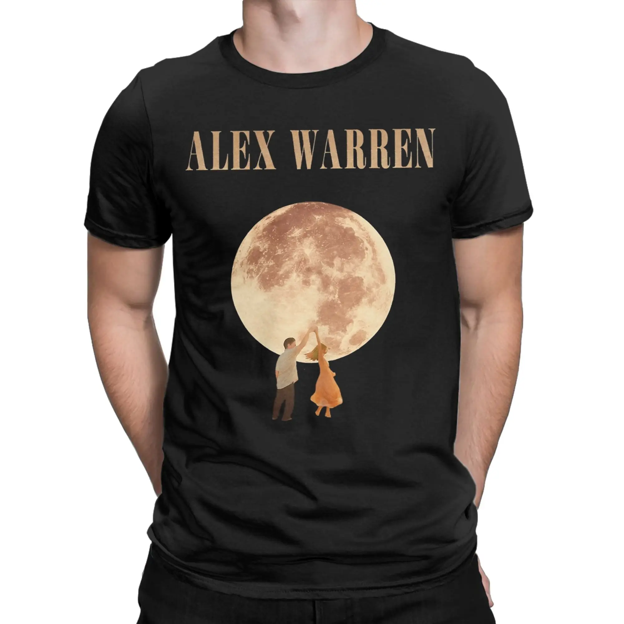 Alex Warren Ordinary T-Shirts Men  Vintage Cotton Tee Shirt Round Neck Short Sleeve T Shirt Party Clothes