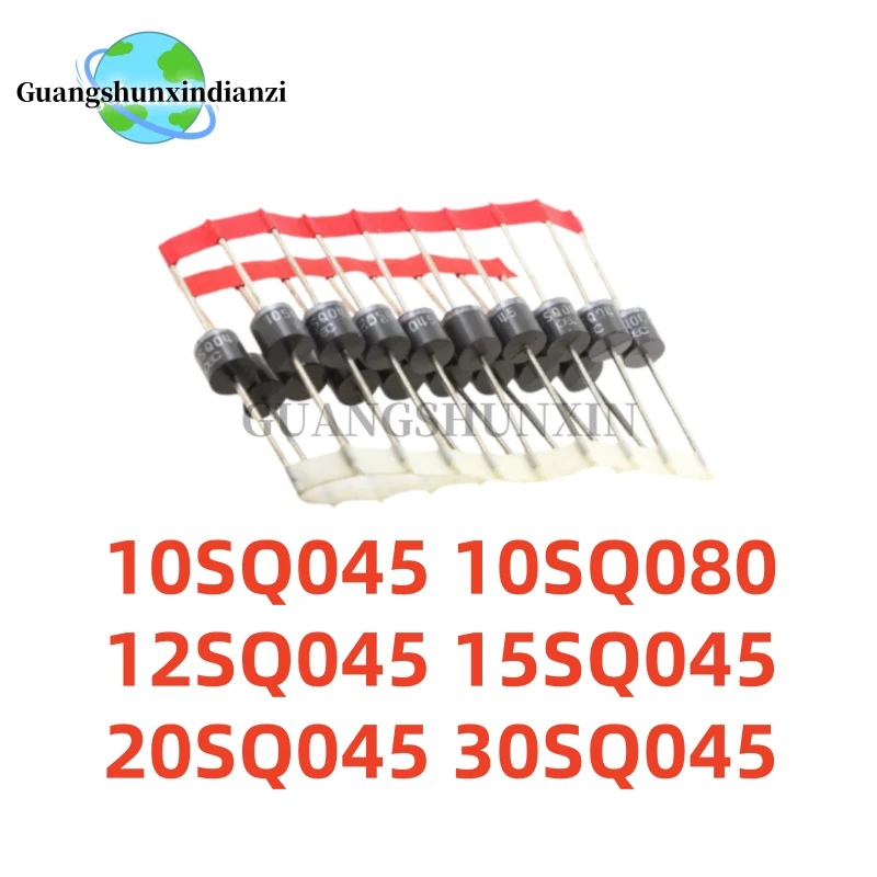 10Uds New 10SQ045 12SQ045 15SQ045 20SQ045 30SQ045 10SQ080 10A/12A/15A/20A/30A 45V 10A 80V Schottky Diode