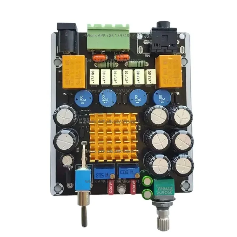 TA2021B power amplifier computer digital power amplifier board 12V large capacitor fever material TA2022 2020 TA2024