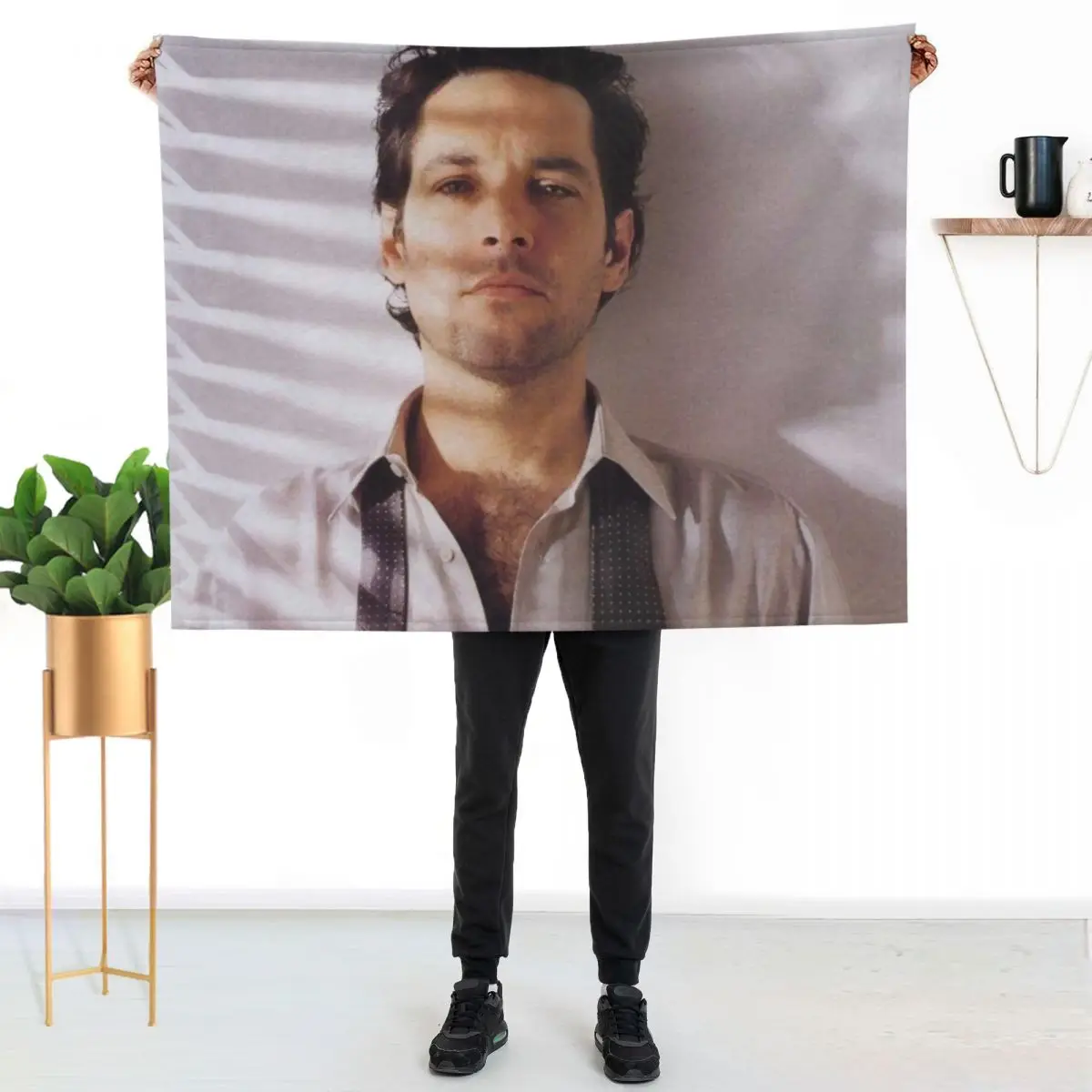 Stephen Rudd Throw Blanket Flannels Picnic Warm Blankets For Bed Flannel for sofa Blankets