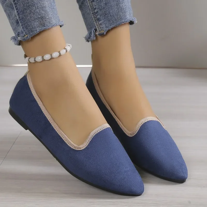 Women's Flat Shoes 2024 Women's Shoes Spring Autumn Flat Shoes Women's  Summer Zapatos De Mujer Calzado Mujer Rubber Corduroy