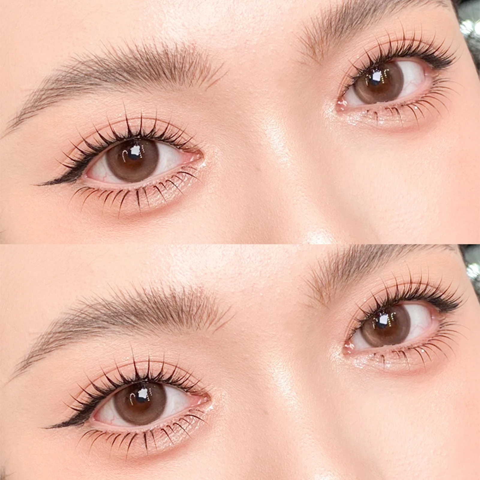 Duże Kępki Rzęs Koreański Idol Pop Girl DIY Sztuczne Rzęsy Zhang Yuan Ying Rzęsy w Kształcie Litery U Narzędzie do Makijażu