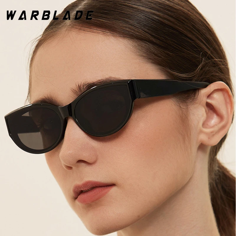 

Popular Luxury Designer Small Cat Eye Sunglasses For Women Men Trendy Fashion Sun Glasses Female Outdoor Traveling Shades UV400