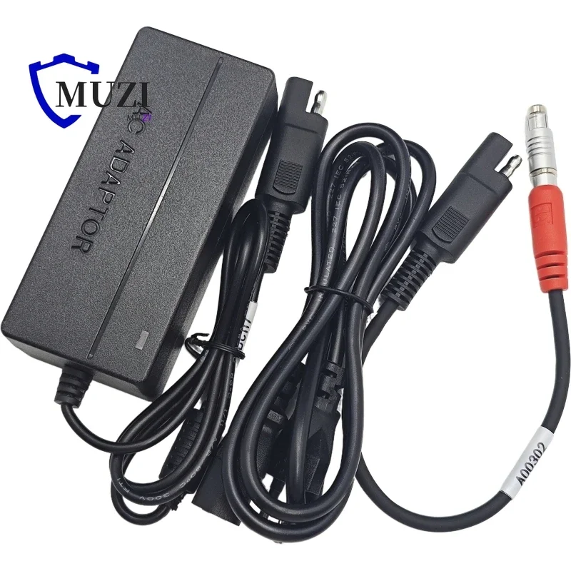 A00302 Power Cable 5 Pin + Hiper Power AC/DC Adapter Fast Charger DC 12V for Top GB500 1000 GR3 GR5 GPS HiPer Lite Surveying RTK