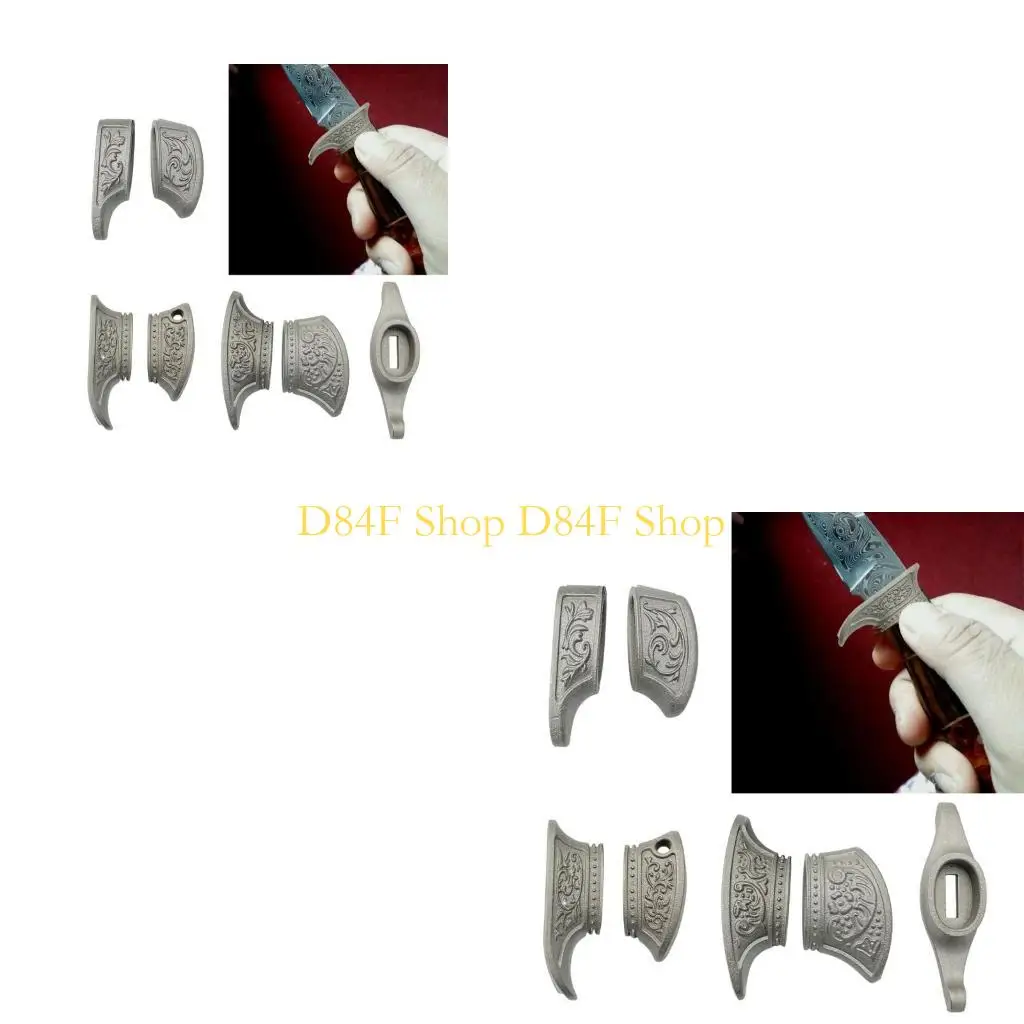 D84F Handle Gauntlets Cutter Finger Bolsters Handle Finger Guard Handle Pommel