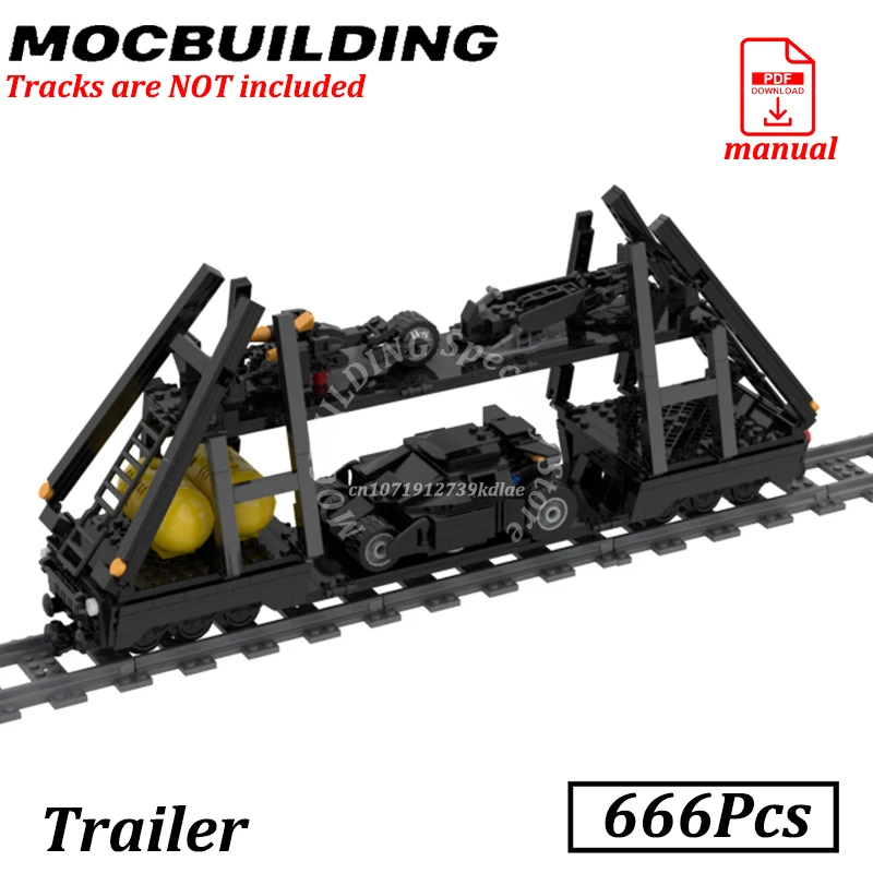 

Поезд, автомобильный дисплей, модель города, вид на улицу, железная дорога, MOC, строительные блоки, кирпичные игрушки, строительный подарок, подарок