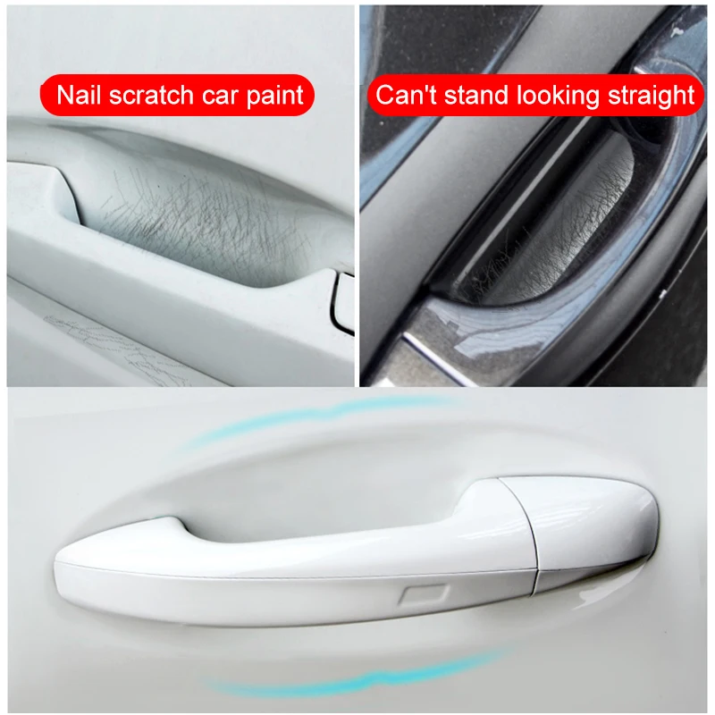 Car Handle Protection Film Car Exterior Transparent Sticker Automotive Auto Accessories Car Styling Car Sticker Dropship