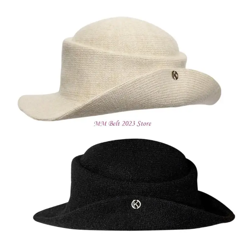 

49ME Качественная шерстяная шляпа Homburg премиум-класса. Универсальная одежда для особых случаев, удобная для мужчин и женщин.