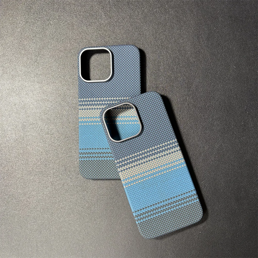 Real Pure Carbon Fiber Air Case Lightweight Aramid fiber cover for iPhone 15 16 Plus Pro Max Ultra Thin Case with MagSafe