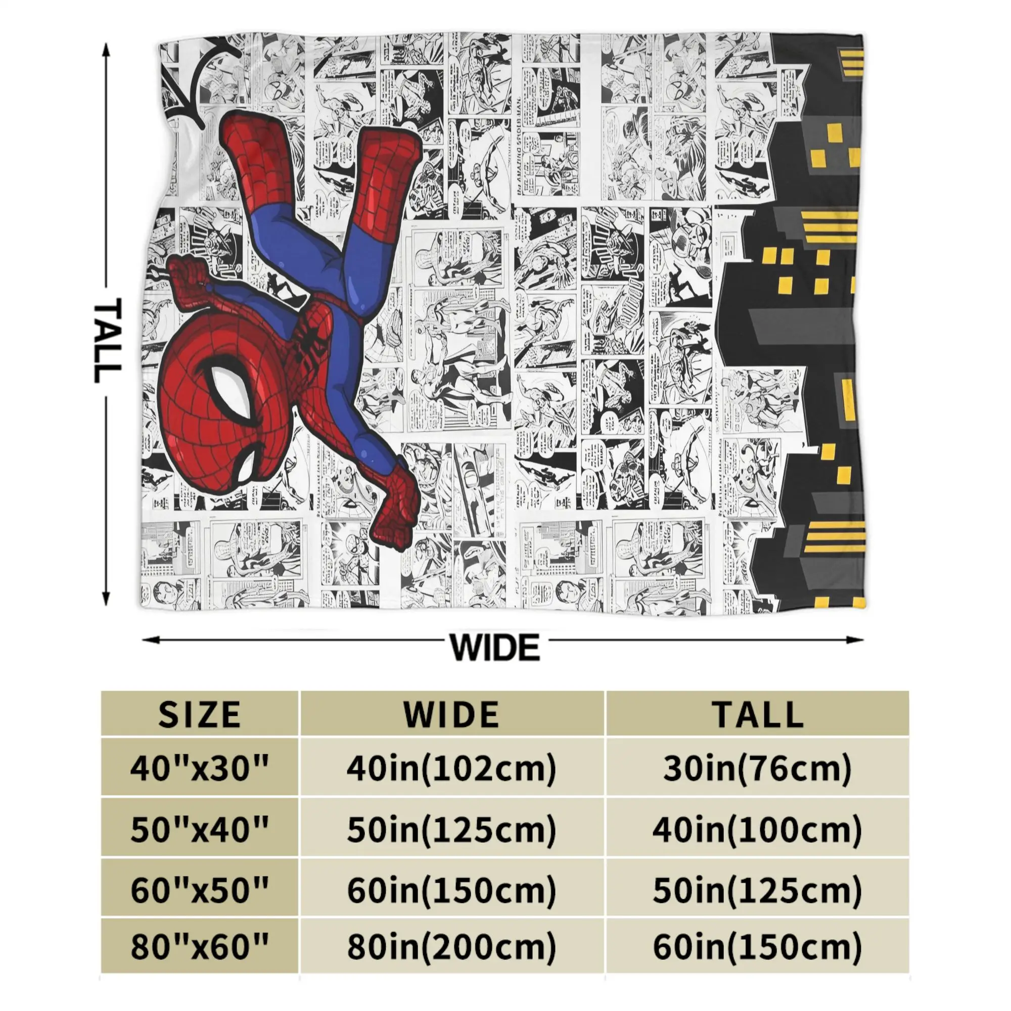 بطانية الرجل العنكبوت جودة دافئة وناعمة رمي بطانية الشتاء الاطفال غرفة المعيشة الجدة المفرش #6