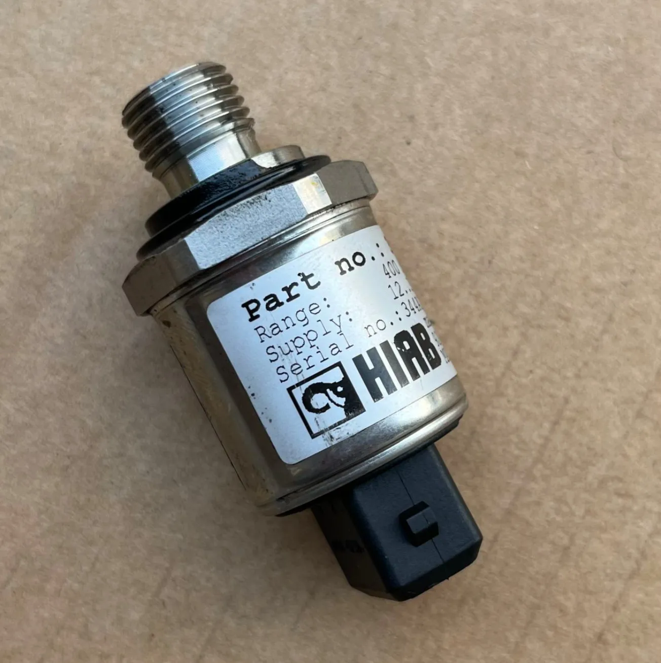 Pressure Sensor 395 7888 For HIAB Hydraulic Cylinder Crane Spare Parts