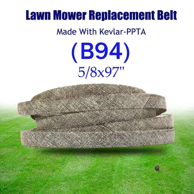 

5/8x97" Lawn Mower Belt AYP 754-0485 Replacement Belt Kevlar-PPTA Reinforced Belt MTD 954-0485 Replacement Belt AYP/MTD 754-0485